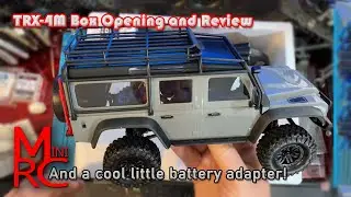 TRX4M - Box Opening, Review and a Cool Battery Adapter!! Also, what we think about this transmitter!