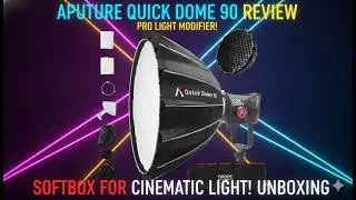 Aputure Light Dome 90 Review – Best Quick Softbox for Cinematic Video Lighting?