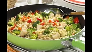 Skillet Chicken Ramen Toss