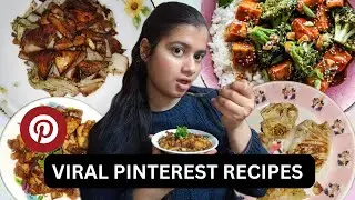TRYING PINTEREST RECIPE * I'm back lovers*