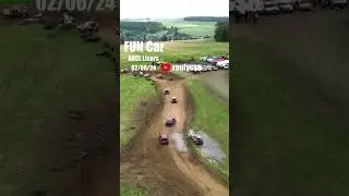 ☔️piste humide?#funcar #automobile #car #racing #plouf #courseautomobile