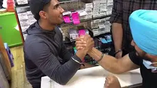 Arm wrestling (part 1) karan vs suno