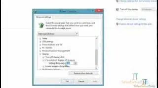 How to Change the Lock Screen Time out in Windows 8.
