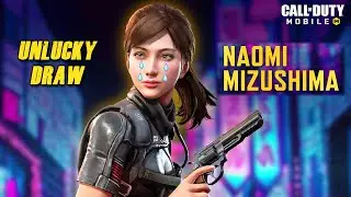 UNLUCKY DRAW 😢 - MANTA RAY / NAOMI MIZUSHIMA | CALL OF DUTY MOBILE