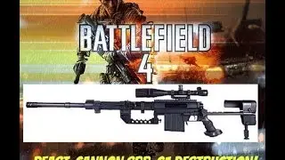 THE BEAST CANNON (SRR-61) BATTLEFIELD 4 PC GAMEPLAY WITH JUMPING HEADSHOT!?