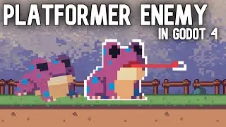 How to Create Excellent PLATFORMER ENEMIES in Godot 4