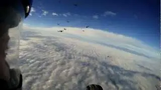 Cloudy December jump