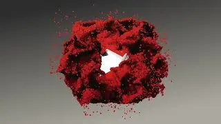 YouTube Particles Logo Intro