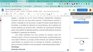 VERIFICANDO PLÁGIO ATRAVÉS DO GOOGLE DOCUMENTOS/ DOCS