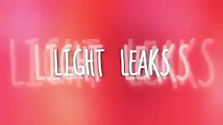 Light Leak Overlay Pack for Editing