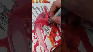 Drawing Denji and Pochita CHAINSAW MAN 