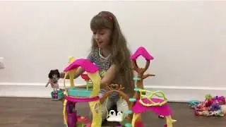 Enchantimals house  Английский с Николеттой  Видео для детей  Новая игрушка