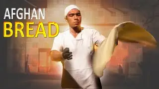CRISPY FLAT BREAD | How to make Afghan bread? | 4K