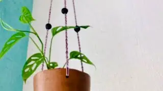 Como colgar tu maceta // Macrame 🌱🌱🌱