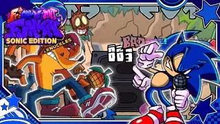 Sonic in FNF Crash Bandicoot Week