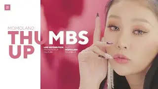 MOMOLAND - Thumbs Up Line Distribution (Color Coded) | 모모랜드 - 떰즈업