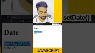 SetDate In Javascript
