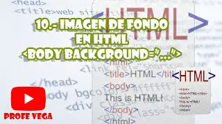 10 - Colocar imagen de fondo en HTML