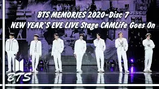 BTS MEMORIES 2020-Disc 7NEW YEAR'S EVE LIVE Stage CAMLife Goes On