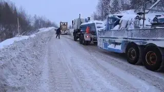 Тяжелый прицеп.