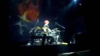 Rhapsody of Fire -  Solo de batería (Starship Troopers) [en vivo]. Santiago, Chile - 2010