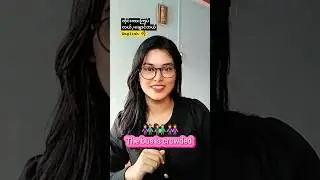 လိုင်းကားကြပ်တာကို #english #myanmar #online #learning #learnenglish #beginners  #shorts