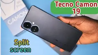 How To Enable Split Screen In Tecno Camon 19, Tecno Camon 19,Dual Screen Create Split