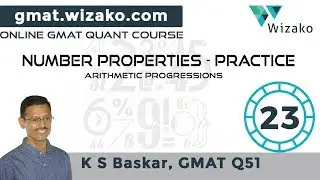 GMAT Arithmetic Progression Sample Question | GMAT Problem Solving | GMAT 650 to 700 Level Question