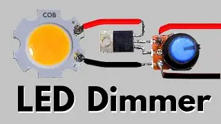 How to make Simple LED Dimmer Circuit