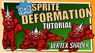 Squashing and Stretching Sprites With A Vertex Shader - Godot Tutorial