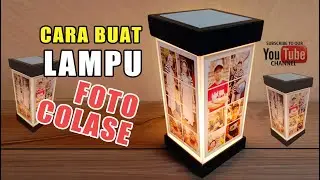 CARA BUAT LAMPU FOTO KOLASE