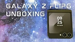 Crafted Black Samsung Galaxy Z Flip6 Unboxing!