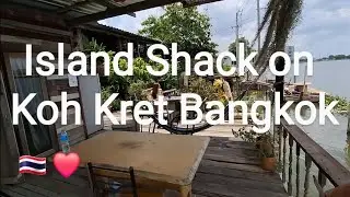 Check out this quirky island shack on Koh Kret Bangkok 🏝🇹🇭 #bangkok #chaophraya #kohkret #thailand