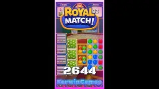 Royal Match Level 2644 - No Boosters Gameplay