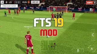 FTS 2019 MOD FIFA 2018 / First Touch Soccer installation on ANDROID  / OFFLINE