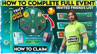 FREE FIRE REFER FRIENDS & WIN | QUAID DAY REFER FRIENDS & WIN EVENT | FF FREE MOBILE PHONE EVENT