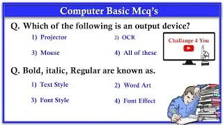 Top 50 Computer Fundamental Mcq Questions with Answers - Computer Basics Question - Computer Mcq