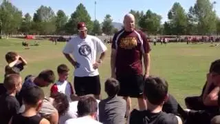 SCVAA WARRIOR lineman camp