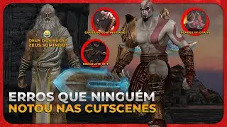 Os ERROS INCRÍVEIS que Você Nunca Percebeu nas Cutscenes de God of War 2