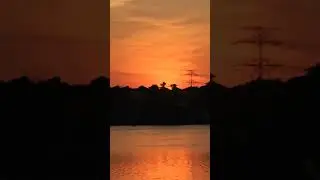 sun set taman tasik kota kemuning