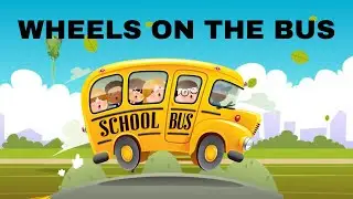 Wheels on the Bus | wheels on the bus go round and round | Nursery Rhymes & Kids Songs | Mahazan |