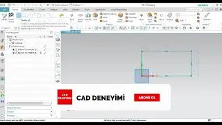NX 2019 | Sketch Komutları - Profile