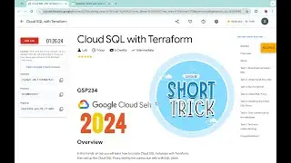 [2024] Cloud SQL with Terraform || 