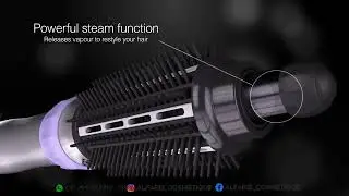 Braun Satin Hair 5 AS530 Airstyler Haarstyler mit 3 Aufsätzen