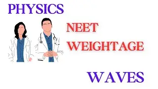 NEET WEIGHTAGE in Waves