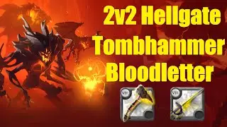 2v2 Hellgate | Tombhammer - Bloodletter | ThreshiKomik | Albion Online