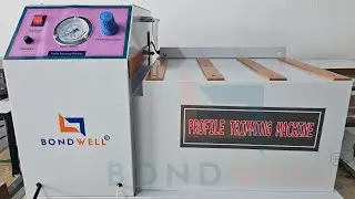 BONDWELL CORNER TRIMMING MACHINE WOOD & ALUMINIUM. #modularfurniture #woodworking #woodworkingtools