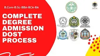 Degree Admission in Telangana Universities | DOST Complete Registration Process