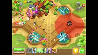 Super Monkey Fan Club versus Bloonarius fail