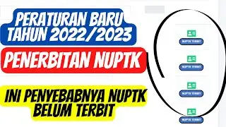 Cara Pengajuan NUPTK 2022 | Mudah